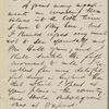 Hall, Mrs., ALS to. May 20, 1860.