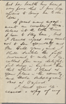 Hall, Mrs., ALS to. May 20, 1860.