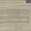 Hall, Mrs., ALS to. May 20, 1860.