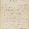 Lee, Capt. T. J., ALS to. May 2, 1853. [Previously, Capt. T. I. Lee]
