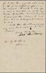 Loring, George B., ALS to. Jan. 9, 1853. 