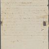 [Manning, Robert], Uncle, ALS to. Jul. 27, 1818.