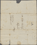 [Manning, Robert], Uncle, ALS to. Jul. 27, 1818.