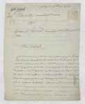 Monbilly to General Ferrand