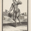 Masque en habit de paysan