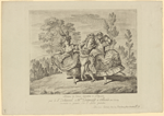 Attitudes de danse exécutées à l'Opéra par le Sr. Doberval et Melles Guimard et Alard en 1779