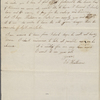 [Manning, Robert], Uncle, ALS to. Mar. 24, 1819. With ALS by his mother to Mary Manning.