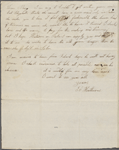 [Manning, Robert], Uncle, ALS to. Mar. 24, 1819. With ALS by his mother to Mary Manning.