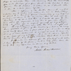 Mansfield, L. W., ALS to. Feb. 10, 1850.