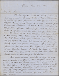 Mansfield, L. W., ALS to. Jun. 17, 1850.