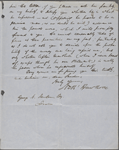 Sanders, George N., ALS to. Jun. 2, 1854.