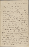 Stoddard, Mrs., ALS to. Jan. 26, 1863.