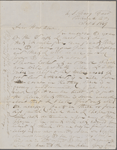 B[ridge], H[oratio], ALS to NH. Aug. 6, 1849.