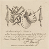 Mask and palette [Subscription ticket to "Garrick in the Character of Richard the Third"]