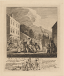 The Painters March from Finchly [A Satire on Hogarth, by Paul Sandby]
