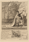 The Author run Mad [A Satire on Hogarth, by Paul Sandby]