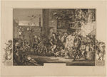 A Satire on Lord Bute, the Duke of Bedford, Earl Talbot, Lord Mansfield, Hogarth, Smollett, and others