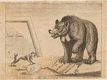A Satire on Hogarth and the Rev. C. Churchill