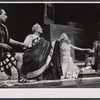 Philip Bosco, George Voskovec and Carrie Nye in the 1963 American Shakespeare production of Caesar and Cleopatra