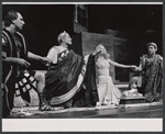 Philip Bosco, George Voskovec and Carrie Nye in the 1963 American Shakespeare production of Caesar and Cleopatra