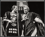 Philip Bosco and George Voskovec in the 1963 American Shakespeare production of Caesar and Cleopatra