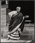 George Voskovec in the 1963 American Shakespeare production of Caesar and Cleopatra