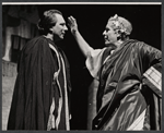 Philip Bosco and George Voskovec in the 1963 American Shakespeare production of Caesar and Cleopatra