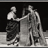 George Voskovec and James Ray in the 1963 American Shakespeare production of Caesar and Cleopatra