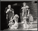 George Voskovec, Carrie Nye and unidentified in the 1963 American Shakespeare production of Caesar and Cleopatra