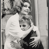 Anne Baxter and unidentified actress in the stage production Applause