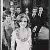 Publicity photo (clockwise from bottom) Anne Baxter, Penny Fuller, Gwyda DonHowe, Brandon Maggart, Lee Roy Reams, Keith Charles, and Lawrence Weber in the stage production Applause