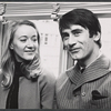 Jennifer Hilary and Keith Baxter at the first read through for the stage production Avanti!