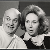 Henry Sutton and Doris Roberts in rehearsal for the stage production Bad Habits