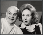 Henry Sutton and Doris Roberts in rehearsal for the stage production Bad Habits