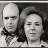 Michael Lombard and Doris Roberts in rehearsal for the stage production Bad Habits