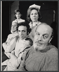 (Clockwise from upper left) Cynthia Harris, Doris Roberts, Emory Bass, F. Murray Abraham, and Michael Lombard in rehearsal for the stage production Bad Habits