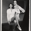 Cynthia Harris and F. Murray Abraham in rehearsal for the stage production Bad Habits
