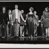 Brandon Maggart, John Gabriel, Arlene Dahl, Janice Lynde, and company during curtain call for the stage production Applause