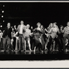 Brandon Maggart, John Gabriel, Arlene Dahl, Janice Lynde, and company during curtain call for the stage production Applause
