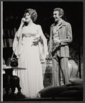Arlene Dahl and unidentified actor in the stage production Applause