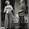 Arlene Dahl and unidentified actor in the stage production Applause