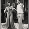 Arlene Dahl and John Gabriel in the stage production Applause