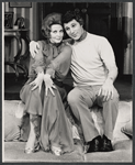 Arlene Dahl and John Gabriel in the stage production Applause