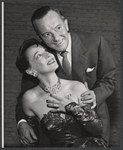 Signe Hasso and Maurice Evans in rehearsal for the stage production The Apple Cart