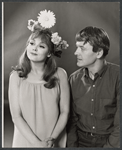 Barbara Harris and Hal Holbrook in the stage production The Apple Tree 