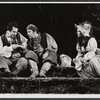 Unidentified cast members in the New York Shakespeare Festival stage production As You Like It