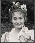 Publicity photo of Kathleen Widdoes in the New York Shakespeare Festival stage production As You Like It