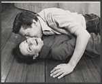 Roberta Maxwell and Brian Murray in the stage production Ashes