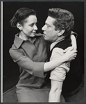 Roberta Maxwell and Brian Murray in the stage production Ashes