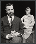 John Tillinger and Penelope Allen in the stage production Ashes